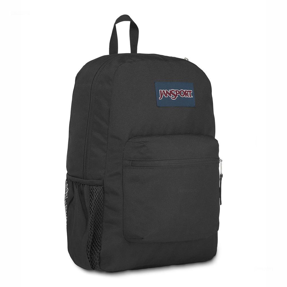 Sac à Dos Scolaire JanSport CROSS TOWN Noir | ATF-78000988